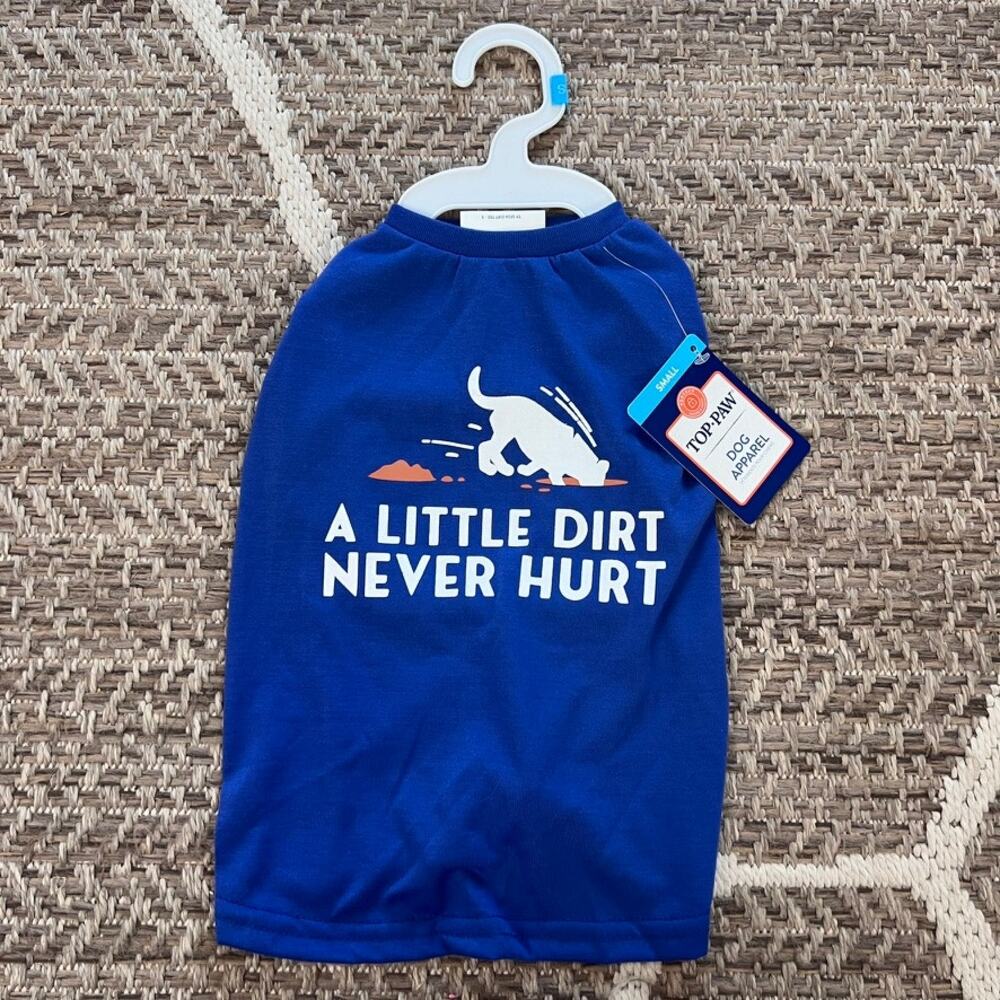 Top Paw Dog Shirt Sz small